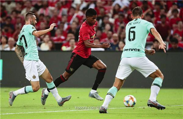 مانشستر يونايتد يهزم إنتر ميلان في كأس الأبطال
