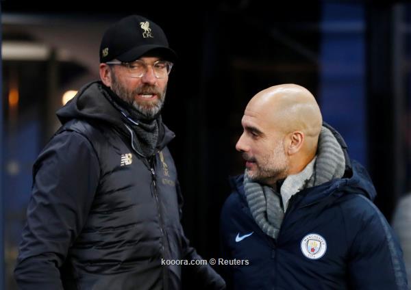 جوارديولا يصطدم بكلوب في السباق على بطل العالم