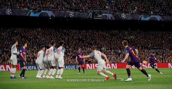 ميسي يتفوق على رونالدو في سباق بدوري الأبطال