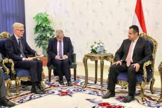 المبعوث الأممي إلى اليمن يصل عدن لأول مرة ويلتقي برئيس الحكومة