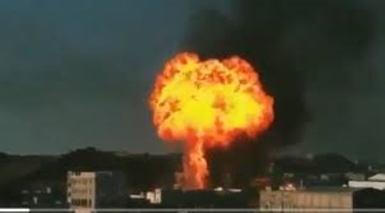 مقتل وإصابة 62 مواطناً بانفجار محطة غاز في البيضاء وسط اليمن