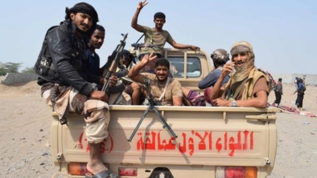 إرسال قوات من العمالقة إلى أبين للفصل بين القوات الحكومية والانتقالي