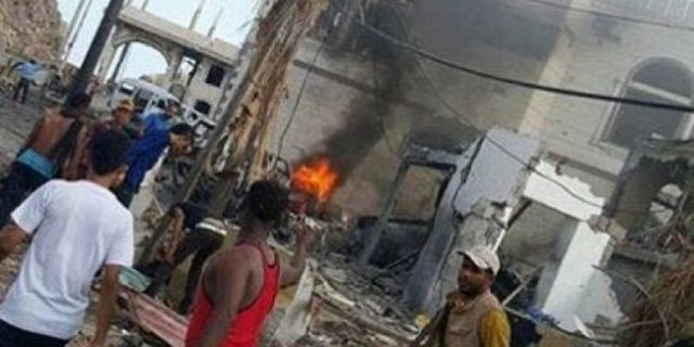انفجار سيارة مفخخة بالقرب من قصر المعاشيق