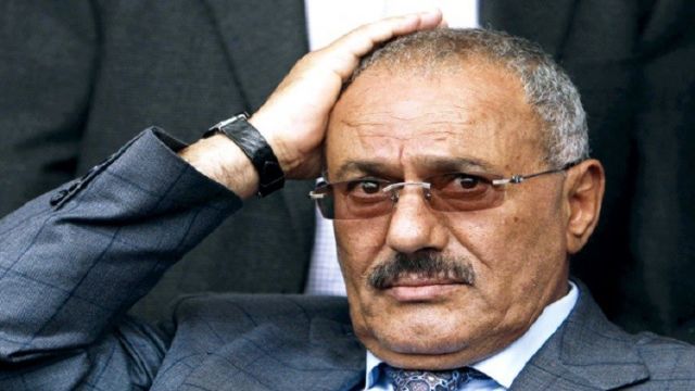 الرئيس اليمني السابق علي عبدالله صالح