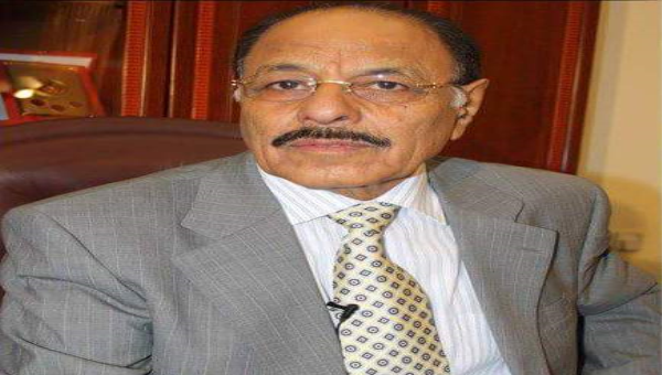 الفريق الركن علي محسن الأحمر نائب رئيس الجمهورية